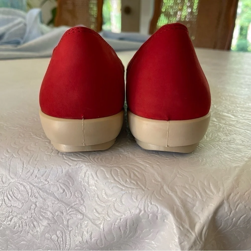 Hotter Comfort Concepts Livvy Red Leather Walking Shoe